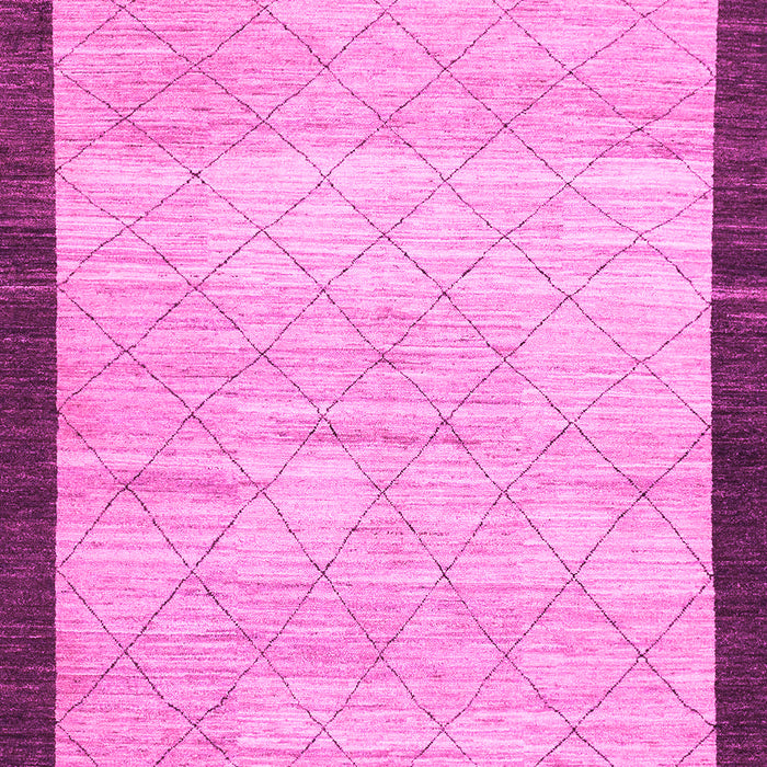 Machine Washable Abstract Pink Modern Rug, wshabs1633pnk