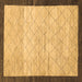 Square Abstract Brown Modern Rug, abs1633brn