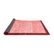 Abstract Red Modern Area Rugs