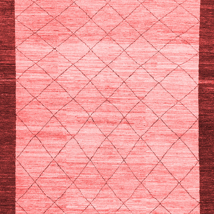 Abstract Red Modern Area Rugs