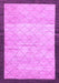 Machine Washable Abstract Purple Modern Area Rugs, wshabs1633pur