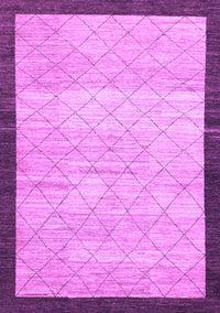 Abstract Purple Modern Rug, abs1633pur