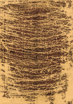 Abstract Brown Modern Rug, abs1634brn