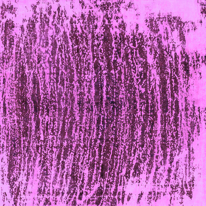 Square Machine Washable Abstract Purple Modern Area Rugs, wshabs1634pur