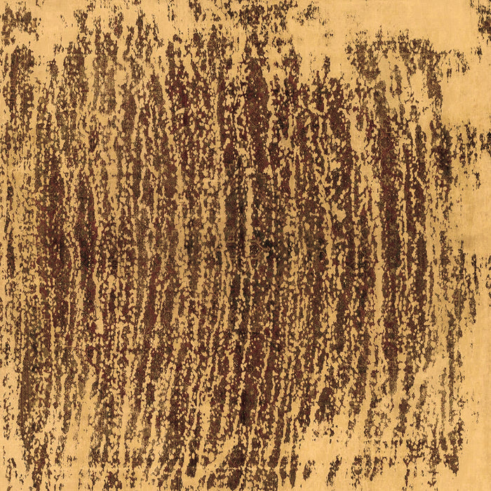 Square Abstract Brown Modern Rug, abs1634brn