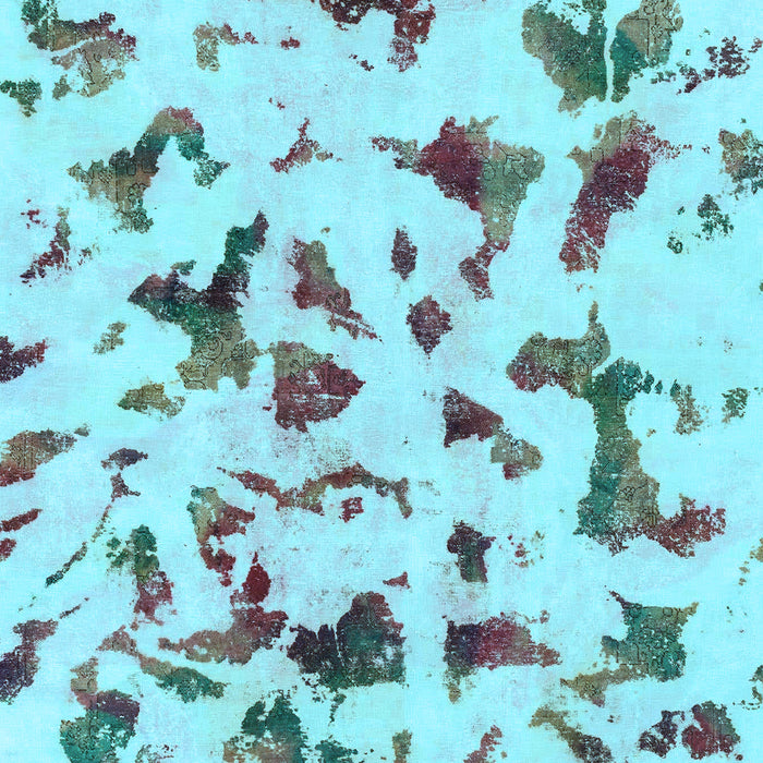 Machine Washable Abstract Light Blue Modern Rug, wshabs1635lblu