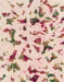 Machine Washable Abstract Copper Red Pink Rug, wshabs1635