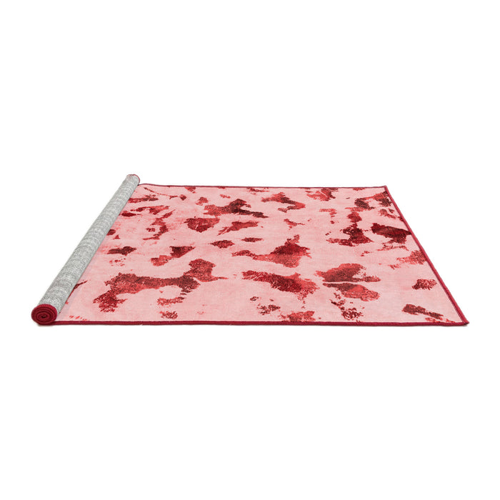 Modern Red Washable Rugs