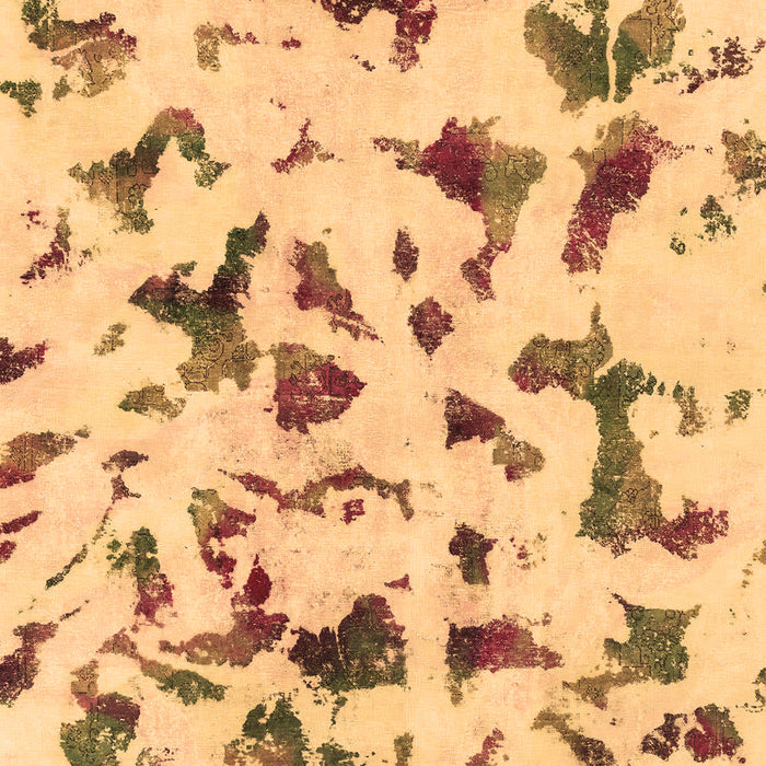 Machine Washable Abstract Brown Modern Rug, wshabs1635brn