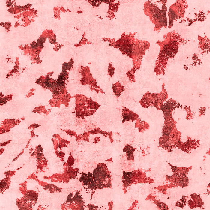 Machine Washable Abstract Red Modern Rug, wshabs1635red