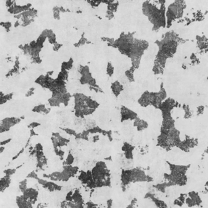 Machine Washable Abstract Gray Modern Rug, wshabs1635gry