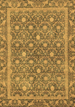 Abstract Brown Modern Rug, abs1636brn