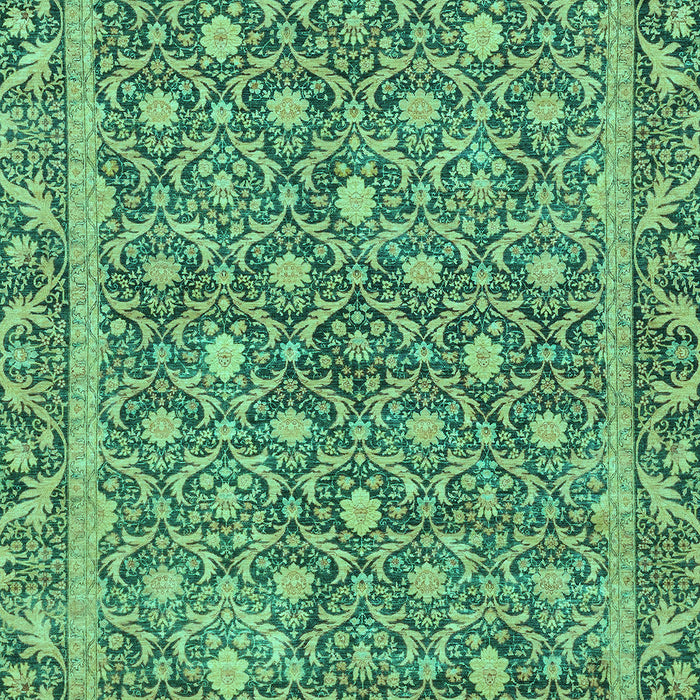 Abstract Turquoise Modern Rug, abs1636turq