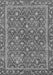 Machine Washable Abstract Gray Modern Rug, wshabs1636gry