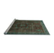 Sideview of Machine Washable Abstract Light Blue Modern Rug, wshabs1637lblu