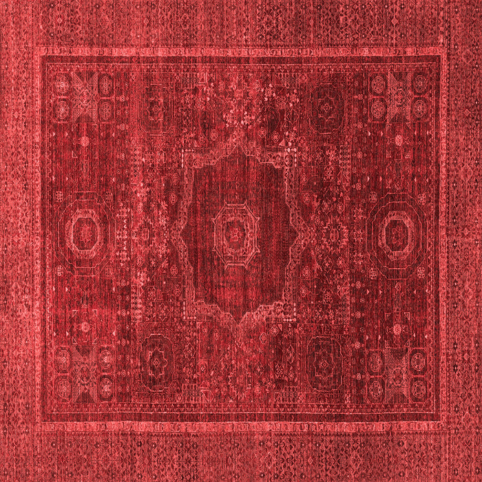 Machine Washable Abstract Red Modern Rug, wshabs1637red