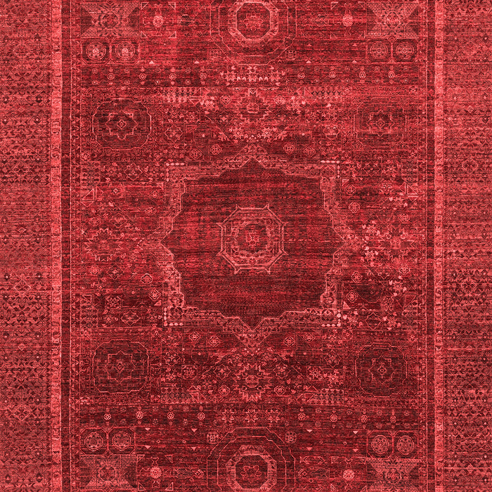 Abstract Red Modern Area Rugs
