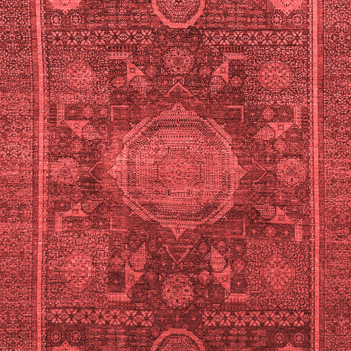 Abstract Red Modern Area Rugs