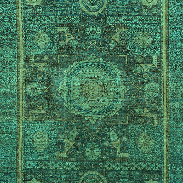 Abstract Turquoise Modern Rug, abs1638turq