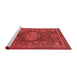 Modern Red Washable Rugs