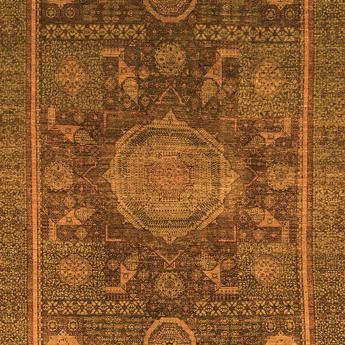 Abstract Orange Modern Rug, abs1638org