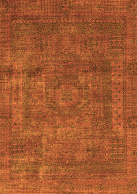 Abstract Orange Modern Rug, abs1639org