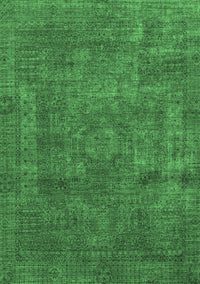 Abstract Emerald Green Modern Rug, abs1639emgrn