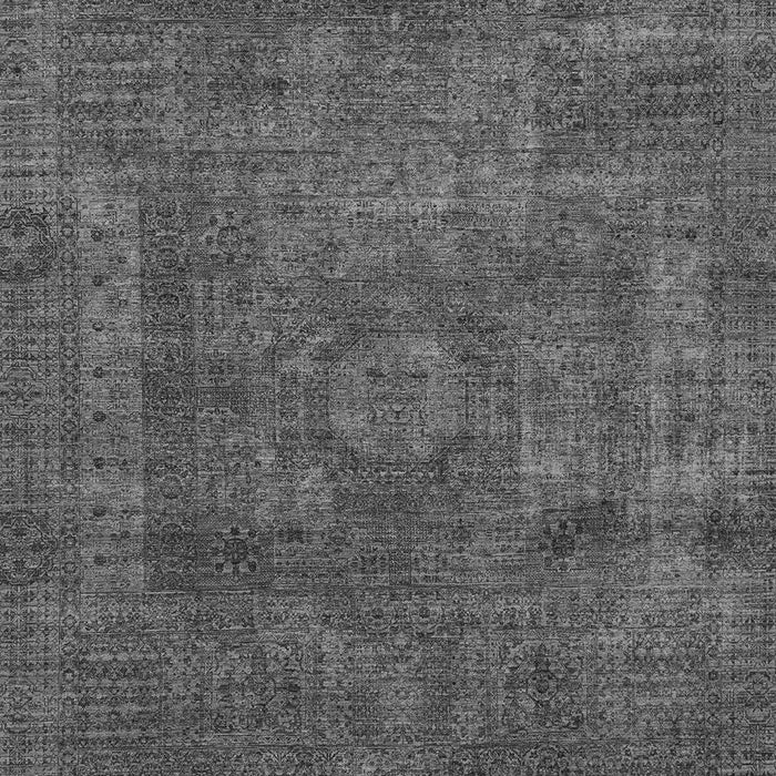 Machine Washable Abstract Gray Modern Rug, wshabs1639gry