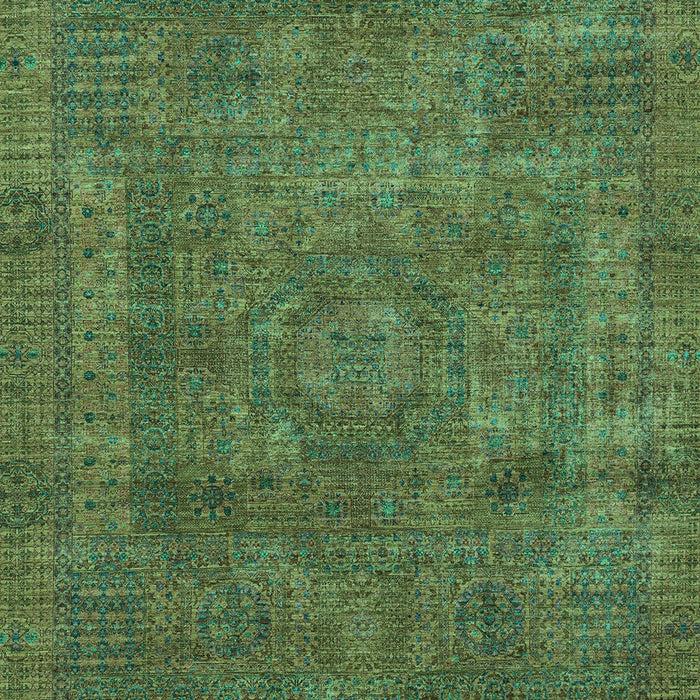 Machine Washable Abstract Turquoise Modern Area Rugs, wshabs1639turq