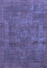 Abstract Blue Modern Rug, abs1639blu