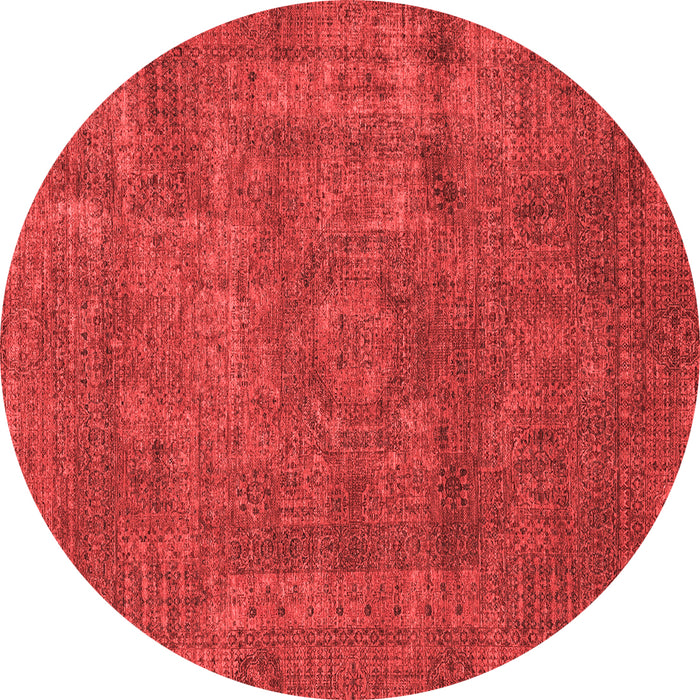 Abstract Red Modern Rug, abs1639red