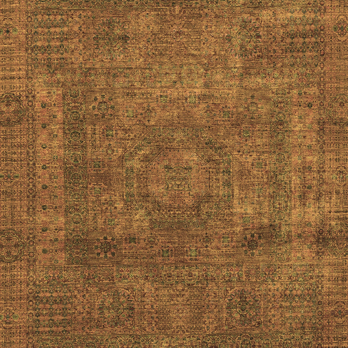 Abstract Brown Modern Rug, abs1639brn