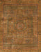 Abstract Sedona Brown Modern Rug, abs1639