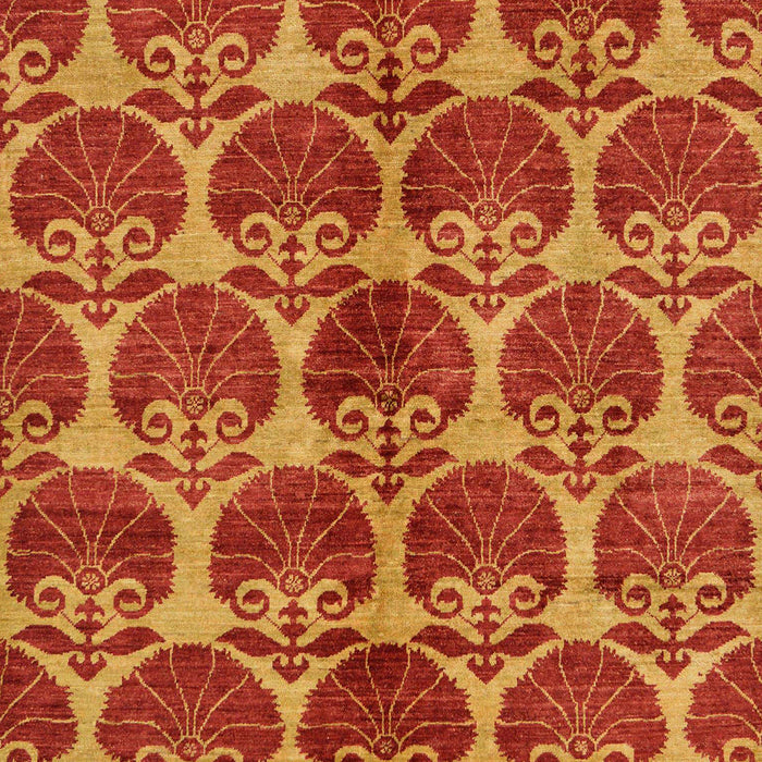 Machine Washable Abstract Dark Orange Rug, wshabs163