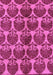 Machine Washable Abstract Purple Modern Area Rugs, wshabs163pur