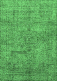 Abstract Emerald Green Modern Rug, abs1640emgrn