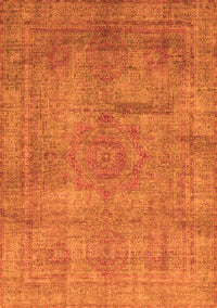 Abstract Orange Modern Rug, abs1640org