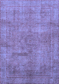 Abstract Blue Modern Rug, abs1640blu