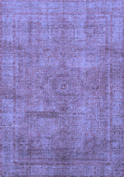 Abstract Blue Modern Rug, abs1640blu