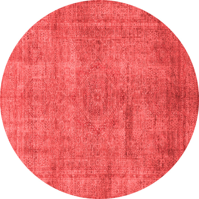 Machine Washable Abstract Red Modern Rug, wshabs1640red