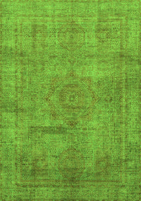 Abstract Green Modern Rug, abs1640grn