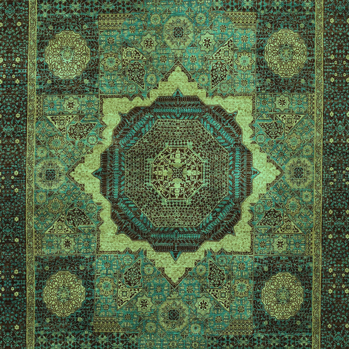 Abstract Turquoise Modern Rug, abs1641turq
