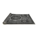 Sideview of Abstract Gray Modern Rug, abs1641gry