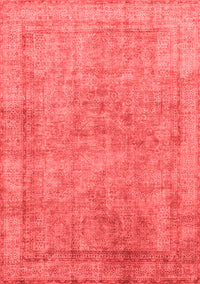 Abstract Red Modern Rug, abs1642red