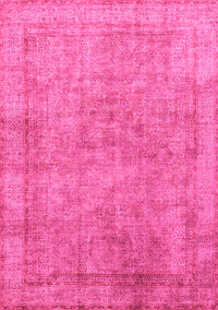 Abstract Pink Modern Rug, abs1642pnk