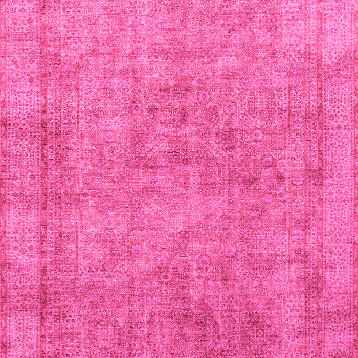 Abstract Pink Modern Rug, abs1642pnk