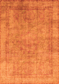 Abstract Orange Modern Rug, abs1642org