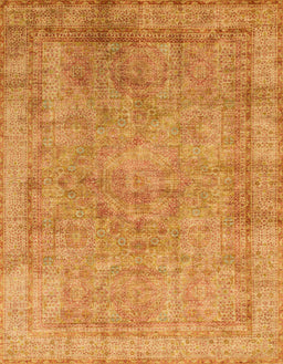 Abstract Orange Modern Rug, abs1642