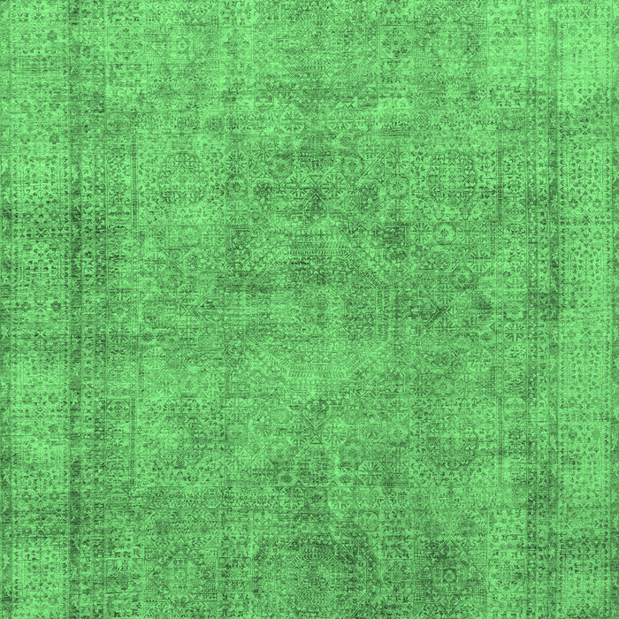 Abstract Emerald Green Modern Rug, abs1642emgrn