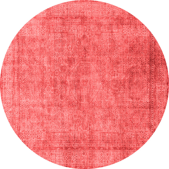 Abstract Red Modern Rug, abs1642red